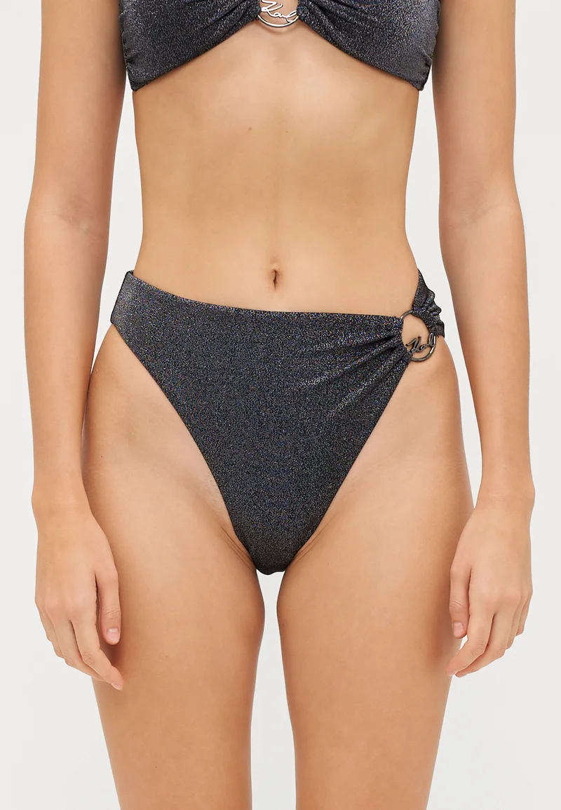 cheap prices KARL LAGERFELD CHEEKY  - Bikini bottoms black Clothing Swimwear Bikinis Bikini sets