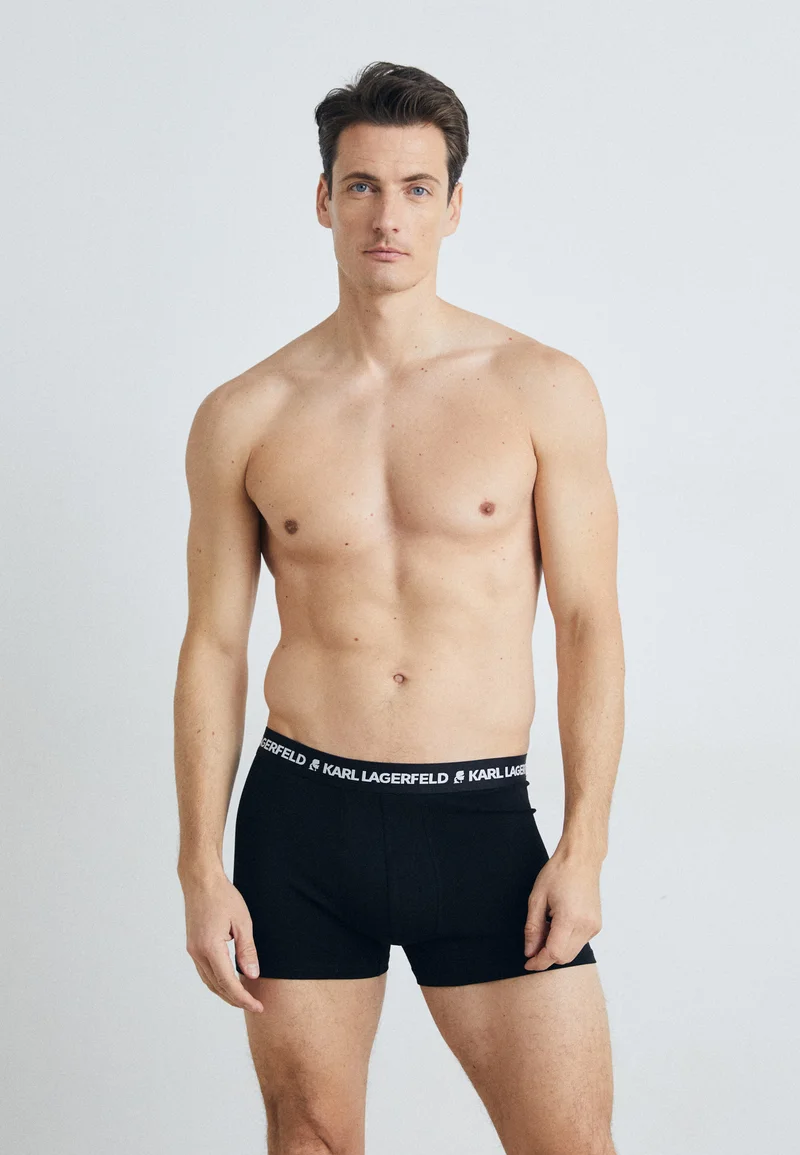 reasonable sale price KARL LAGERFELD LOGO TRUNK 5 PACK - Pants black Clothing Underwear & Socks Underpants Boxer shorts