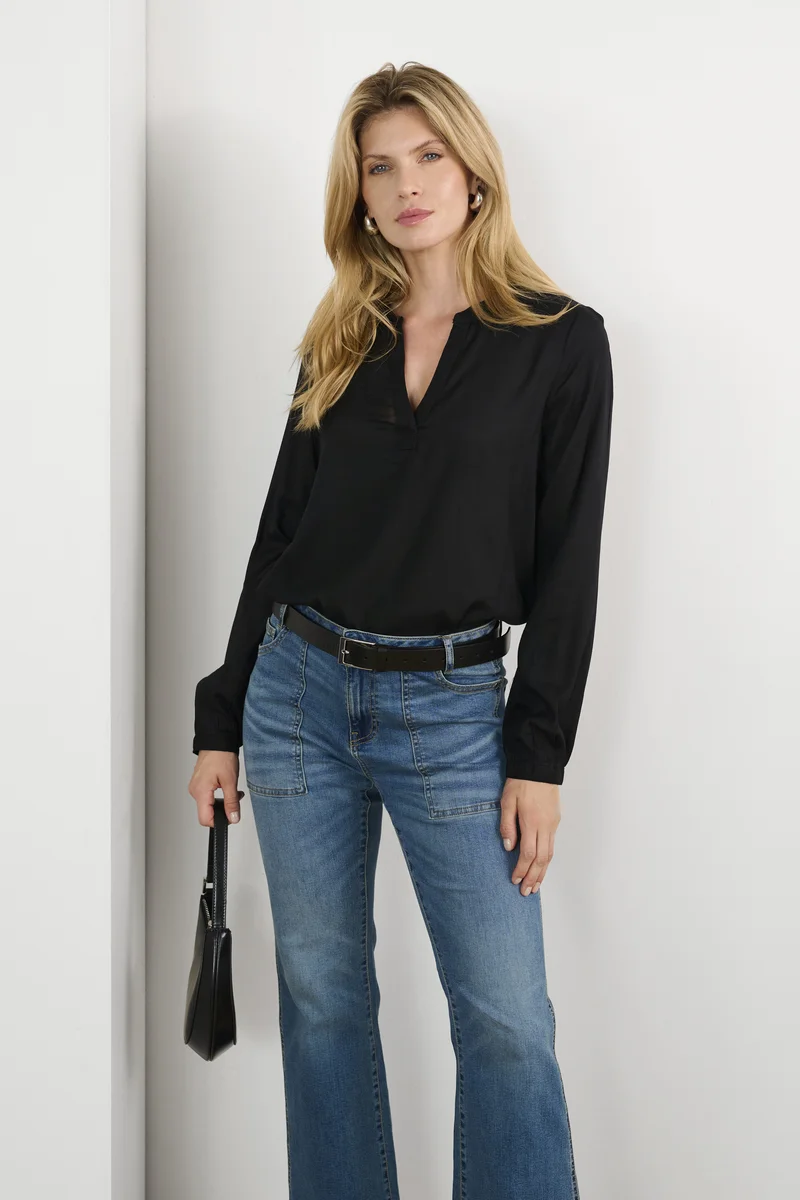 Clearance Kaffe KACALINDA - Blouse black deep Clothing Shirts & Blouses Blouses
