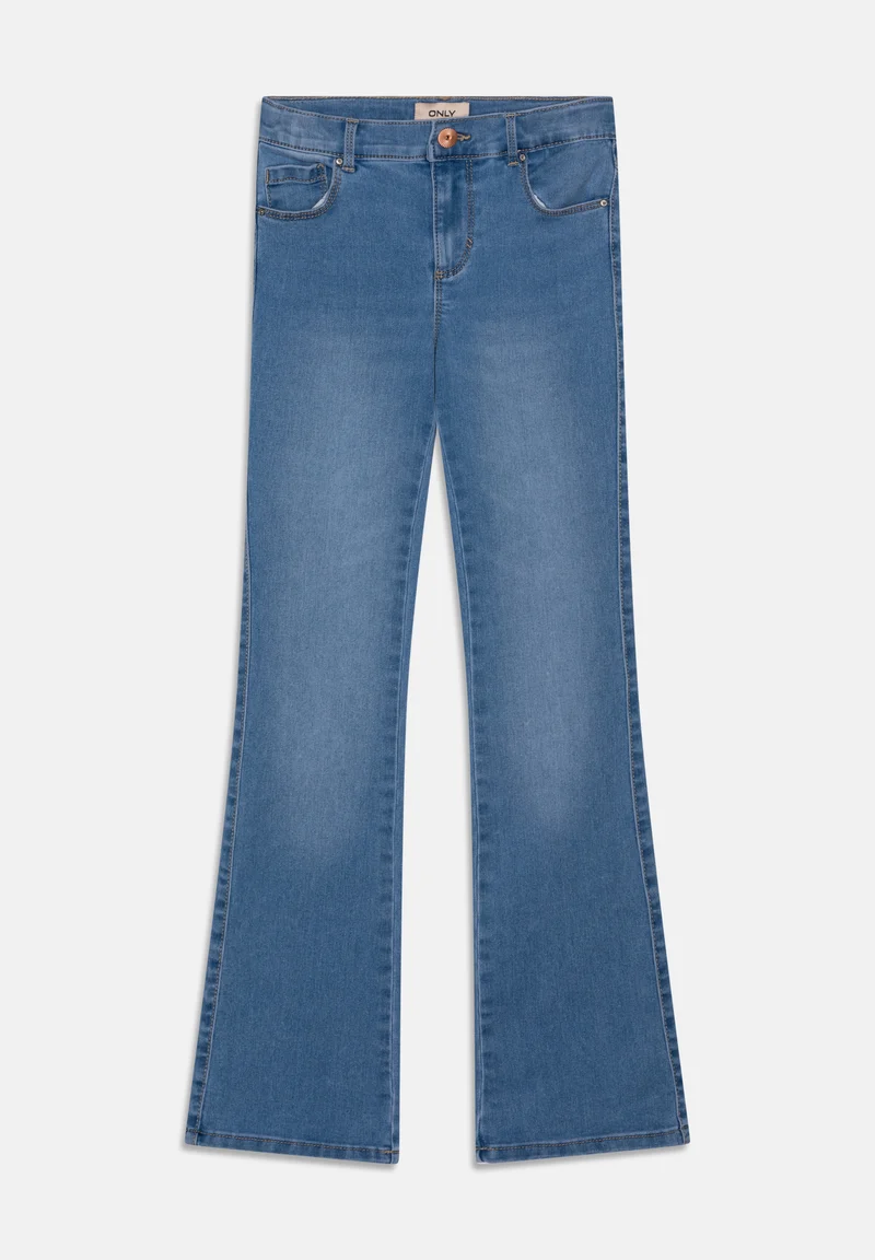 attractive price ONLY GIRLS KOGROYAL LIFE - Flared Jeans light blue denim Clothing Bootcut & Flared