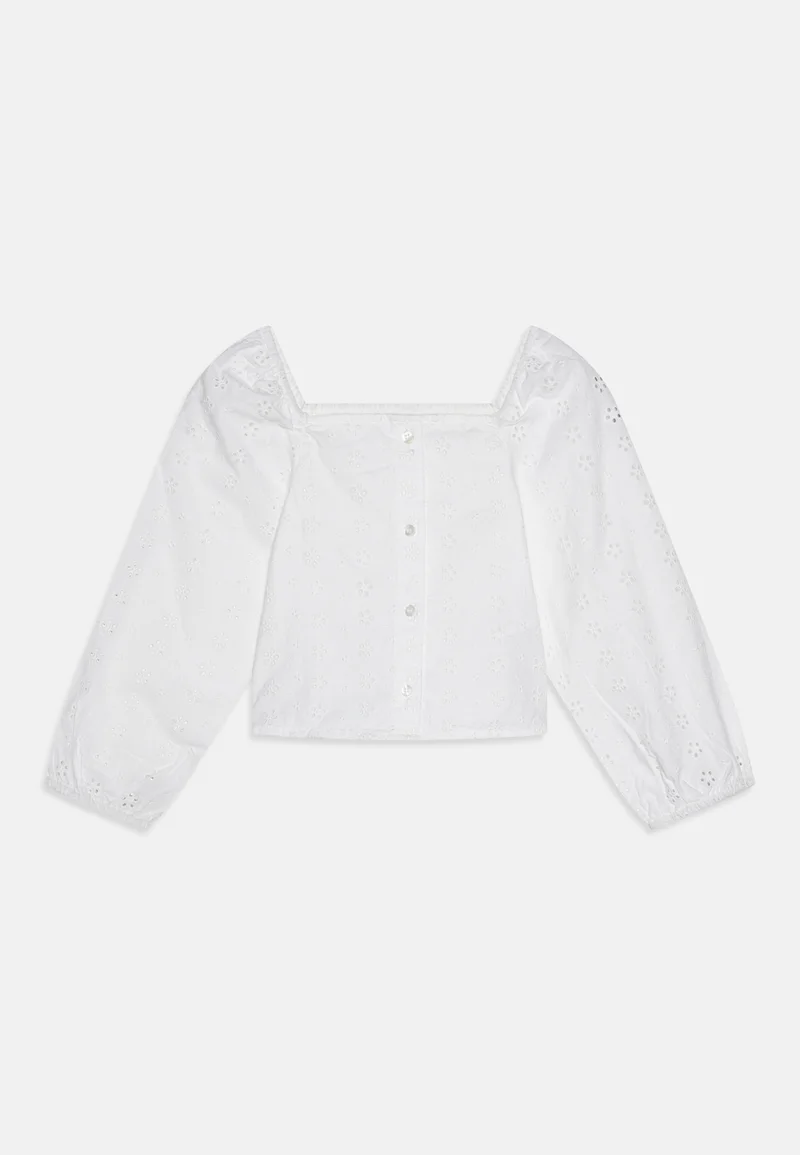 reliable reputation ONLY GIRLS KOGPILEA ANGLAISE - Blouse cloud dancer Clothing T-shirts & tops Blouses & tunics