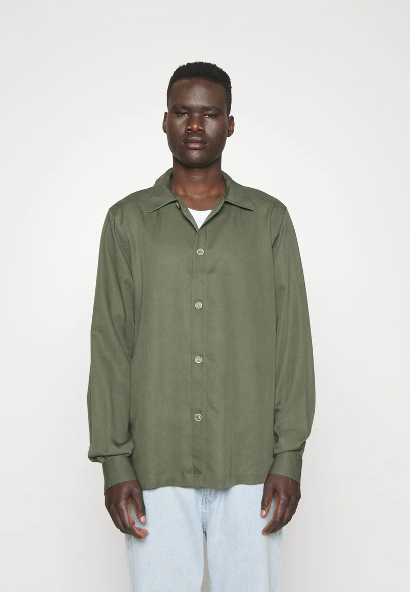 Official USA Stockists Kigili ROBERT - Shirt khaki̇ Clothing Sale Shirts Business Shirts
