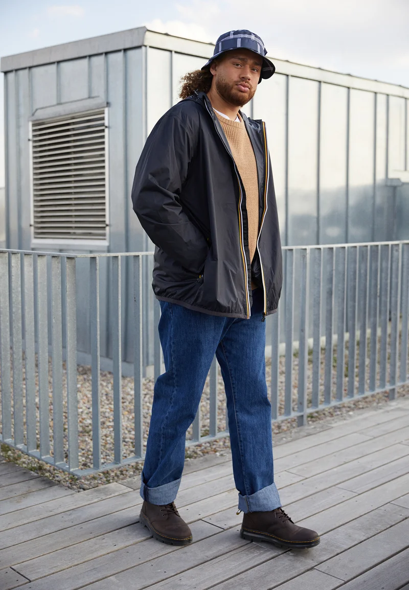 reliable reputation K-Way PLUS LE VRAI CLAUDE UNISEX - Short coat black pure Clothing Jackets & Blazers Bomber Jackets