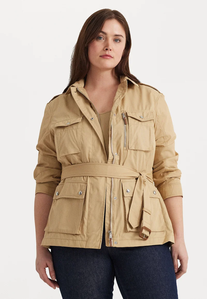 Wholesale online Lauren Ralph Lauren Woman MEREESH UNLINED FIELD JACKET - Summer jacket birch tan Clothing Jackets & Blazers Bomber Jackets