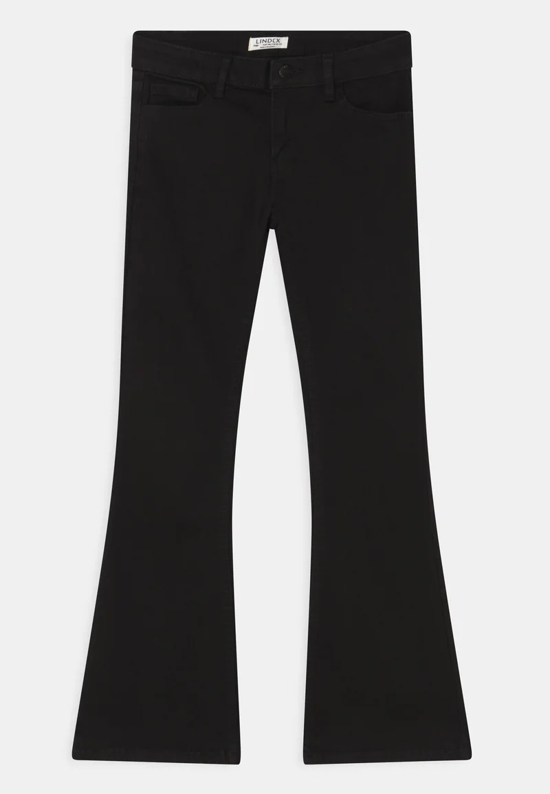 worldwide shipping Lindex TROUSERS FREJA  - Flared Jeans black Clothing Bootcut & Flared