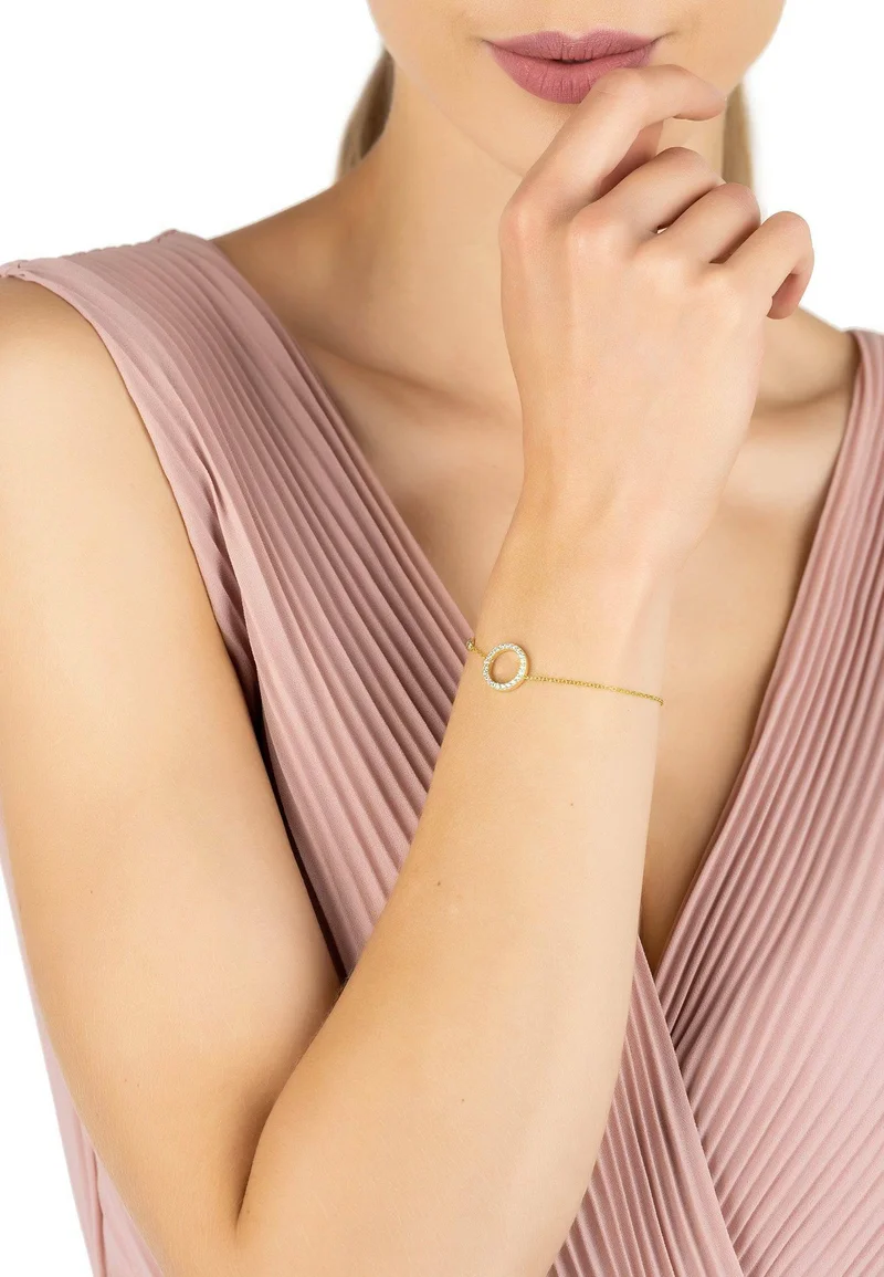 official shop Latelita HALO SPARKLING CIRCLE - Bracelet gold-coloured Accessories Jewellery Bracelets