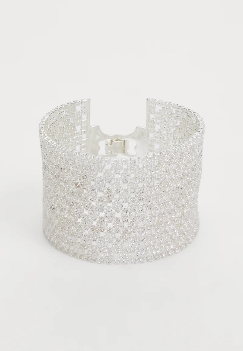complete in specifications Lauren Ralph Lauren MESH FLEX - Bracelet silver-coloured Accessories Jewellery Bracelets