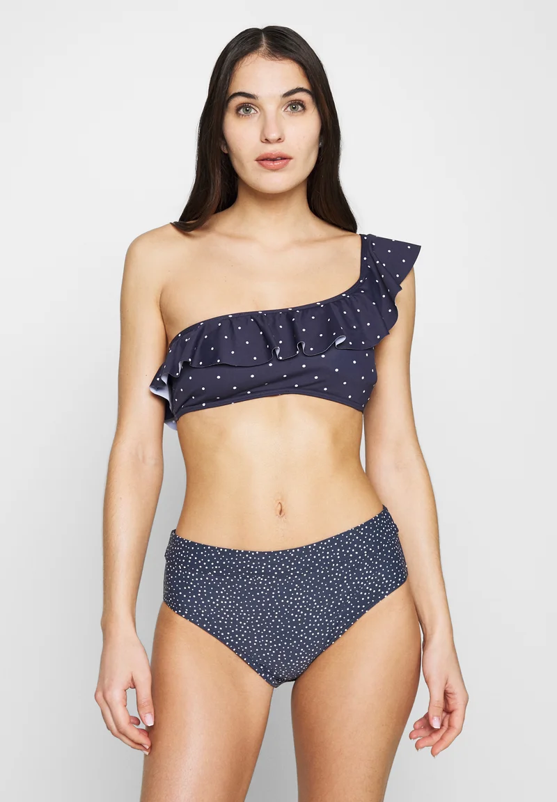 premium selection LASCANA BUSTIER SPARKLE - Bikini top navy Clothing Swimwear Beach accessories Bikini tops
