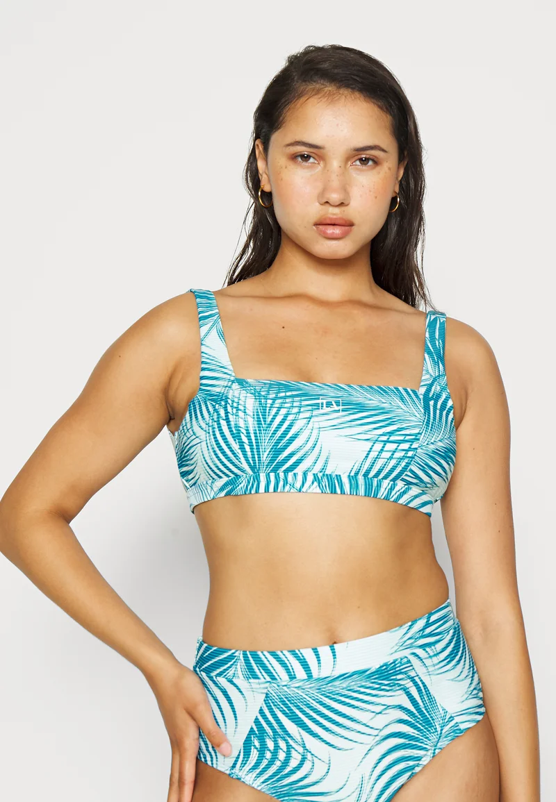 USA Sale Online Store LASCANA BUSTIER COAL - Bikini top petrol Clothing Swimwear Beach accessories Bikini tops
