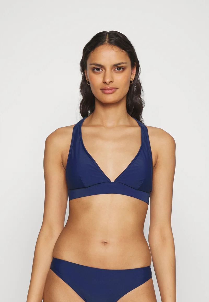 retail prices LASCANA TRIANGLE RACER JANNI - Bikini top navy Clothing Swimwear Beach accessories Bikini tops