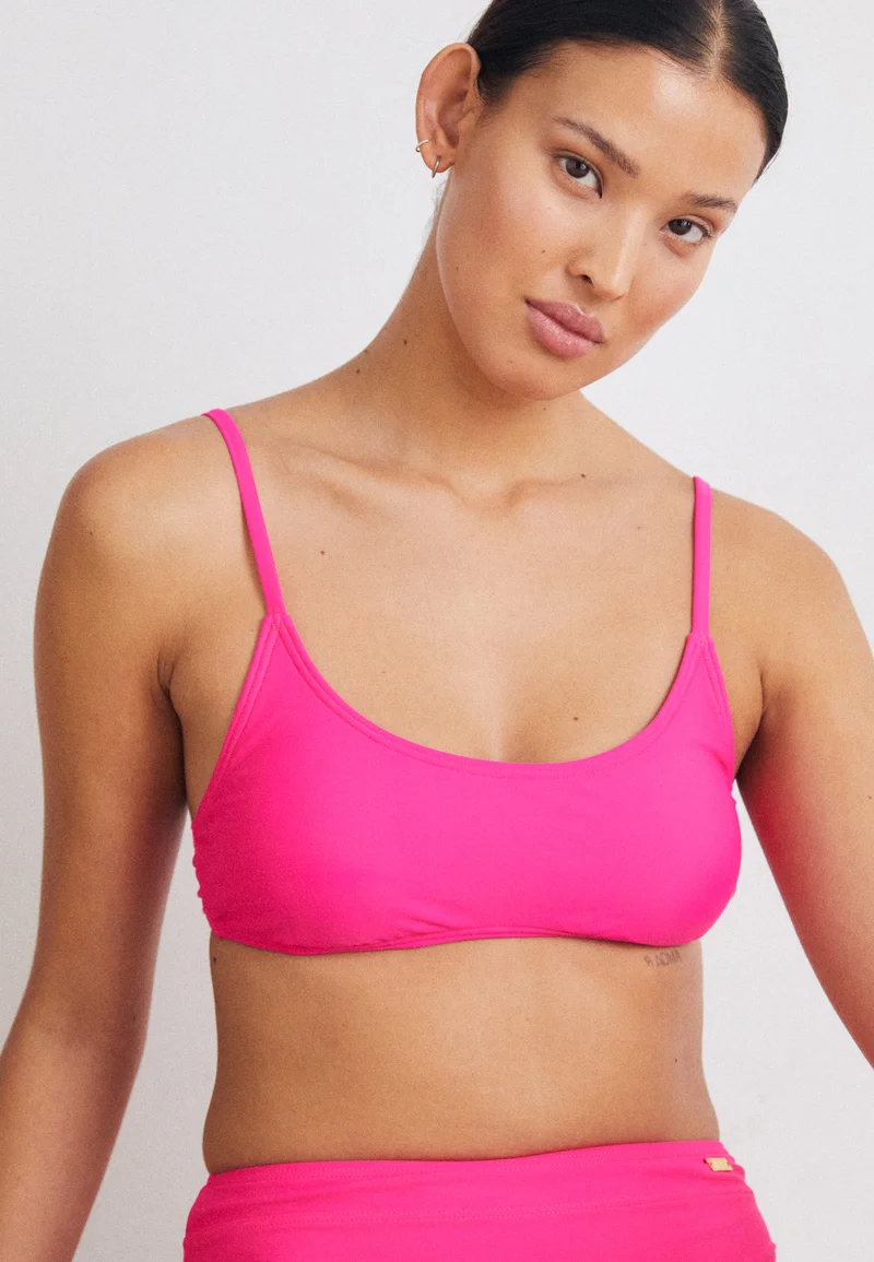 attractive design LASCANA Bikini top - pink Clothing Swimwear Beach accessories Bikini tops