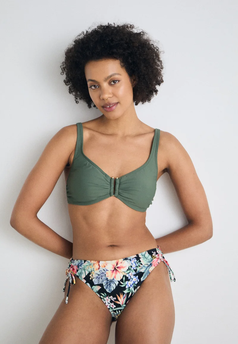 beautiful in colors LASCANA WIRE  - Bikini top olive Clothing Swimwear Bikinis Bikini sets