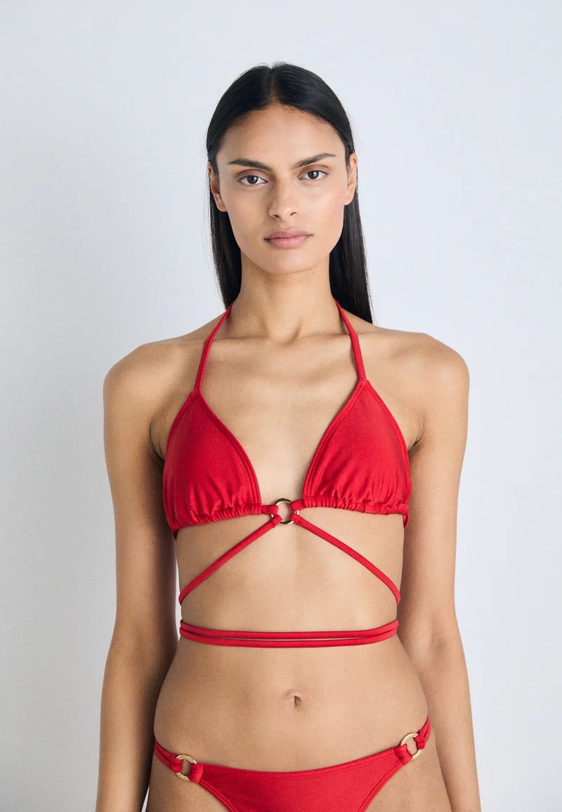Fast Delivery LASCANA LSCN BY TRIANGLE - Bikini top cherry red Clothing Swimwear Beach accessories Bikini tops