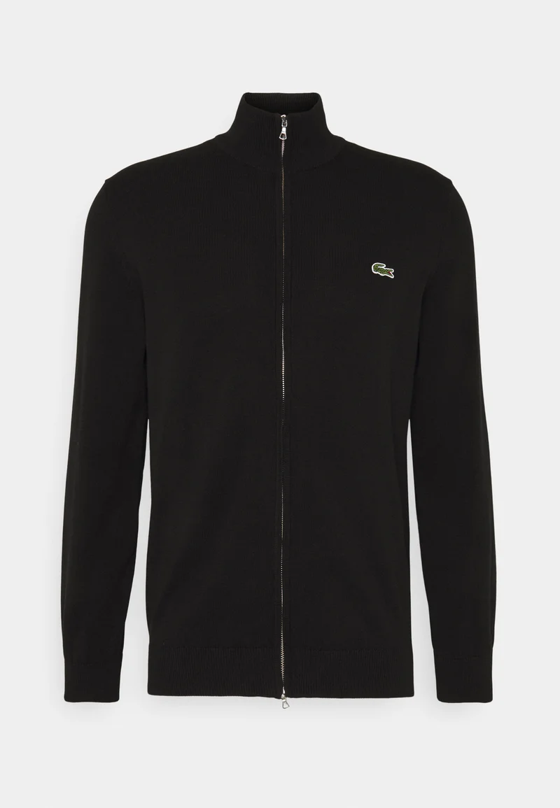 Cheap Lacoste Cardigan - black Clothing Knitwear Cardigans