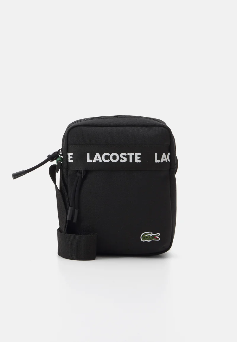 prestigious Lacoste VERTICAL - Camera bag noir Accessories Bags & cases Small bags Bum bags