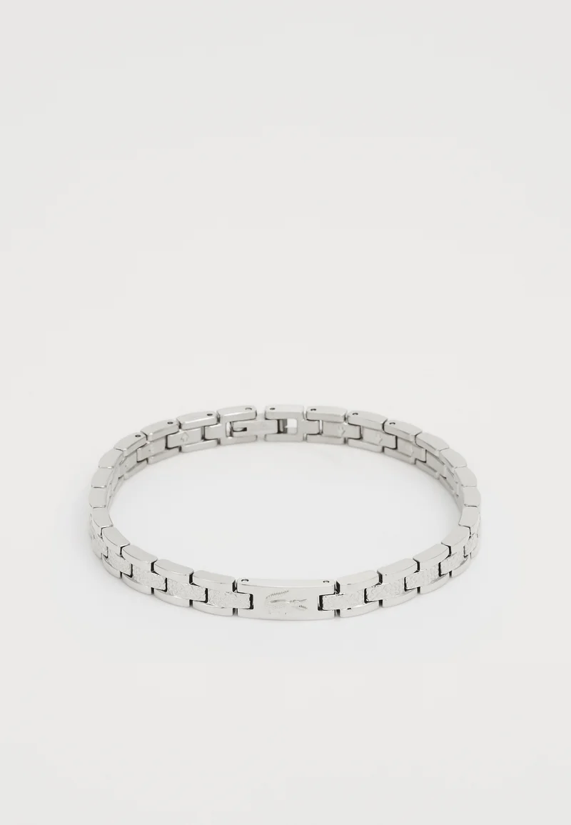 Discount Save up to Lacoste METROPOLE UNISEX - Bracelet silver-coloured Accessories Jewellery Bracelets