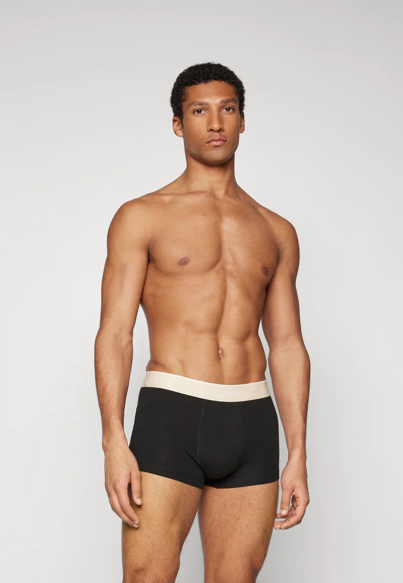 Retailer Lacoste 3 PACK - Pants black Clothing Underwear & Socks Underpants Boxer shorts