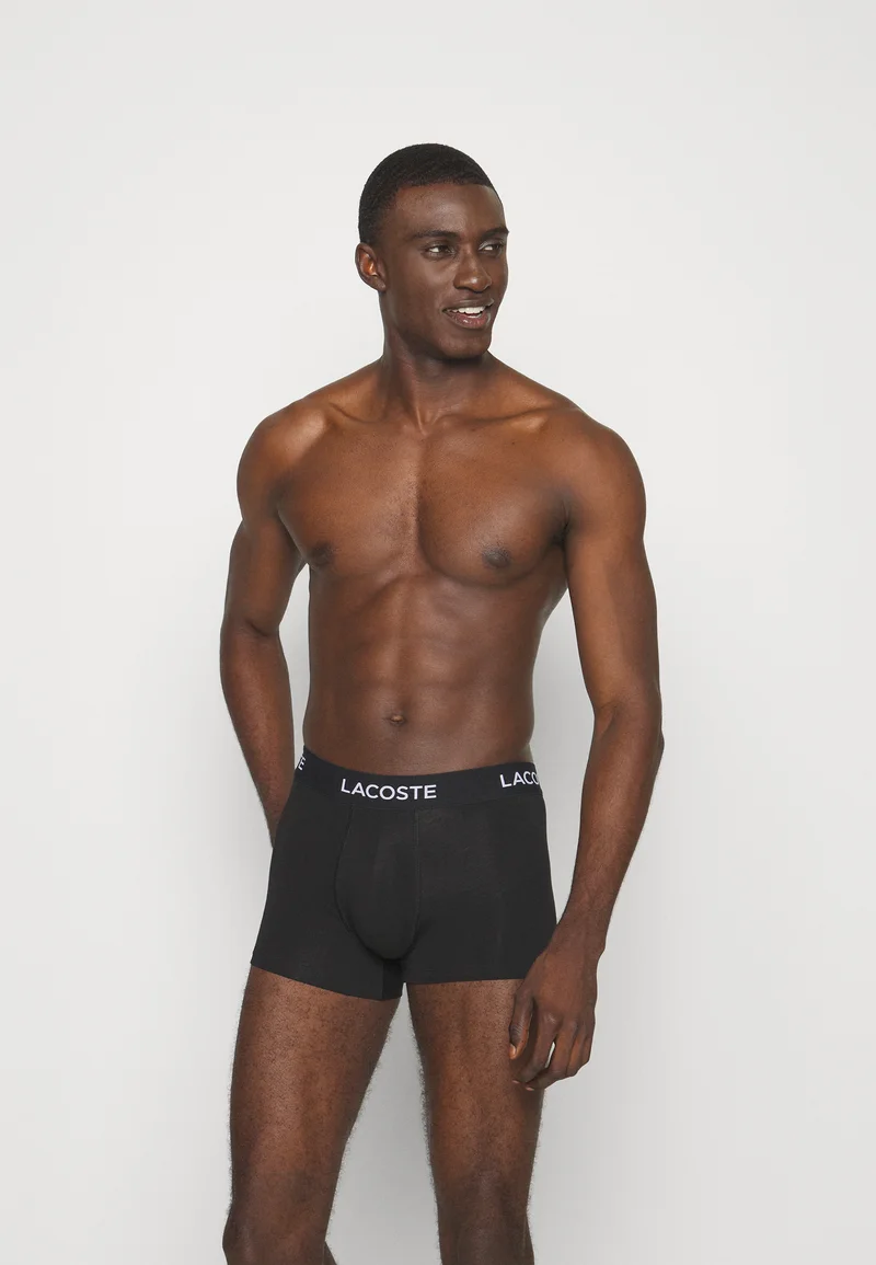Biggest Discount Lacoste TRUNK 7 PACK - Pants black Clothing Underwear & Socks Underpants Boxer shorts