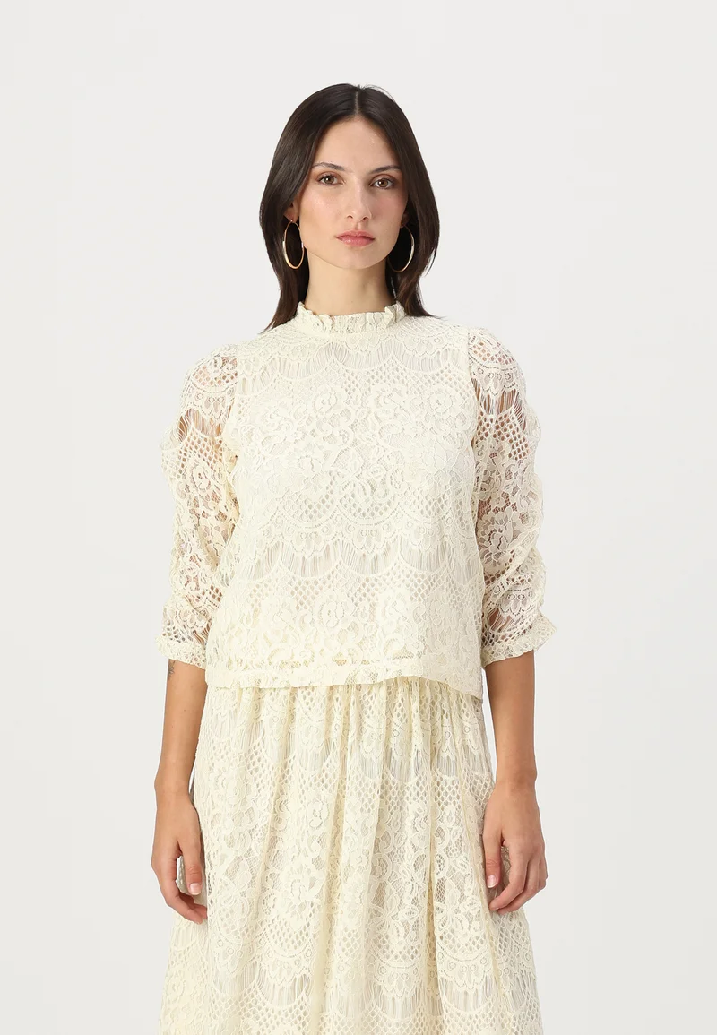 famous brand Lollys Laundry LILOULL BLOUSE - Blouse off-white Clothing Shirts & Blouses Blouses