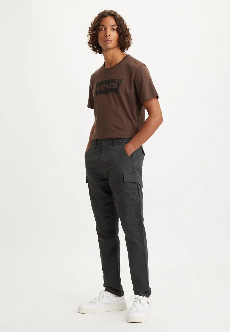 Cheapest Levi's® LO BALL - Cargo trousers pirate black Clothing Trousers Cargo trousers