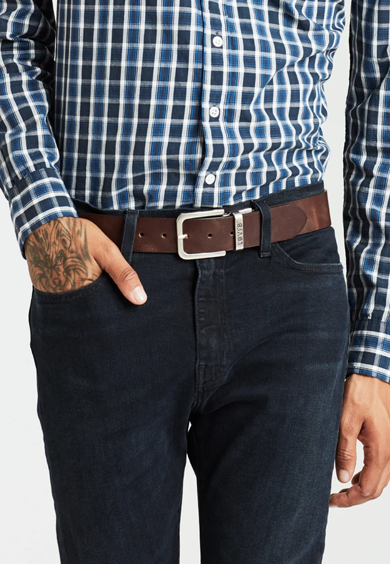 cheap prices Levi's® Plus REVERSIBLE CORE UNISEX - Belt brown Accessories Belts Casual belts