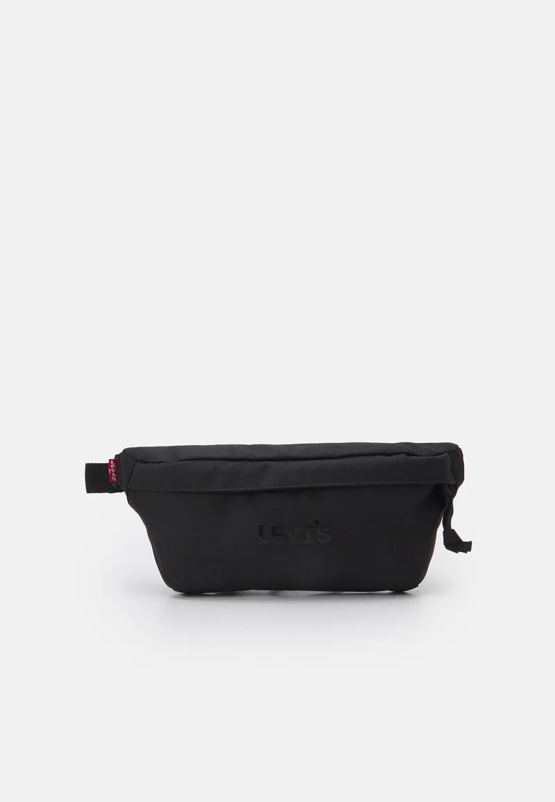 luxuriant in design Levi's® SMALL BANANA SLING HEADLINE LOGO UNISEX - Bum bag regular black Accessories Bags & cases Bum bags