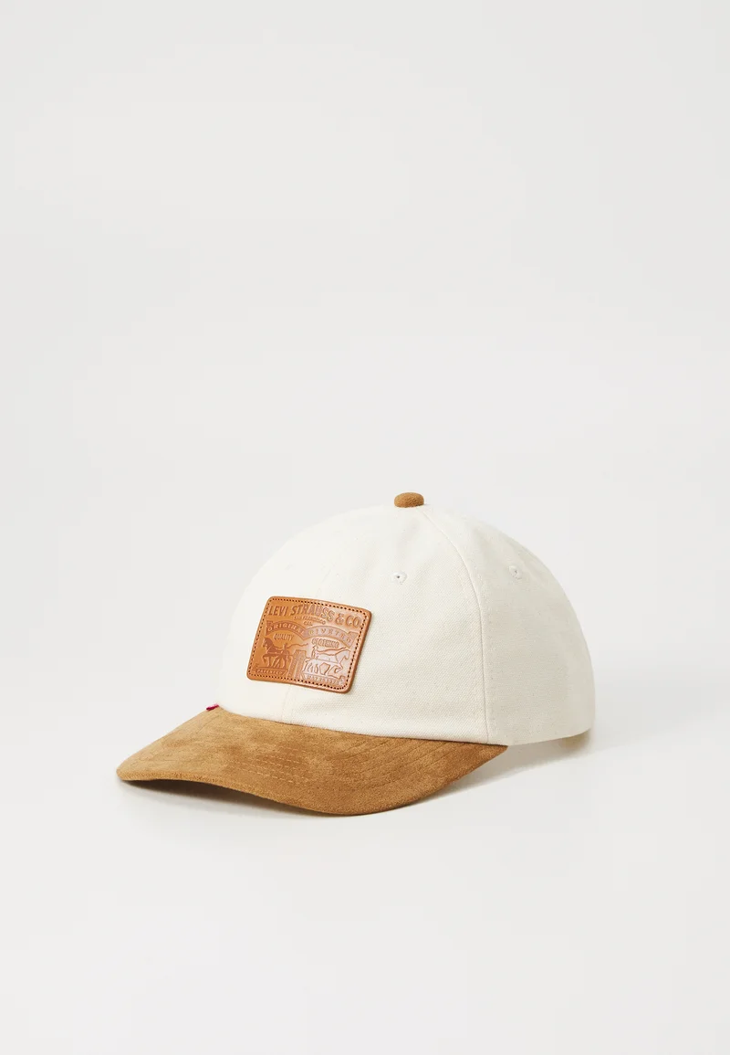 official shop Levi's® RELAXED DAD HERITAGE UNISEX - Cap ecru Accessories Beanies, hats & caps Caps