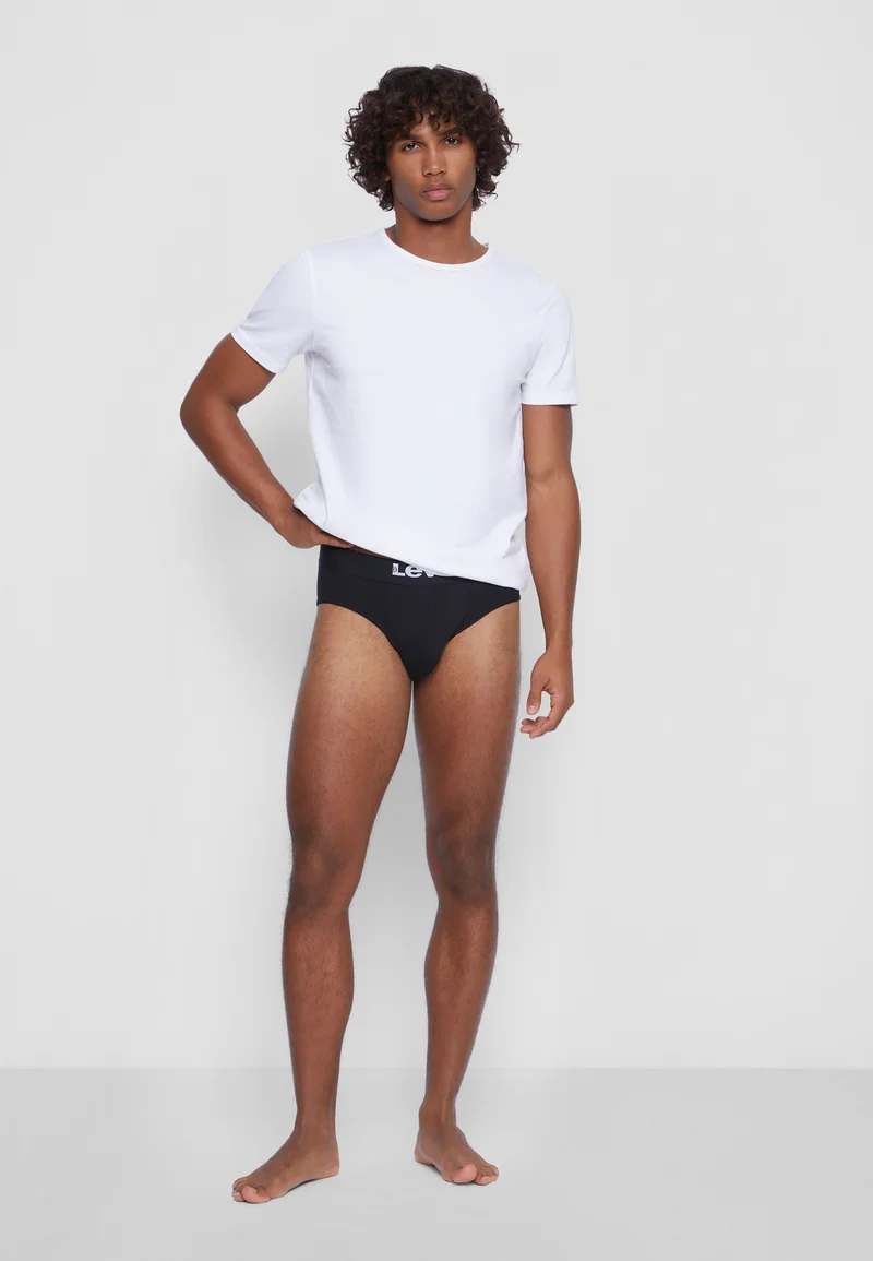 cheap prices Levi's® MEN SOLID BASIC BRIEF 4 PACK - Briefs black Clothing Sale Underwear & Socks Bathrobes