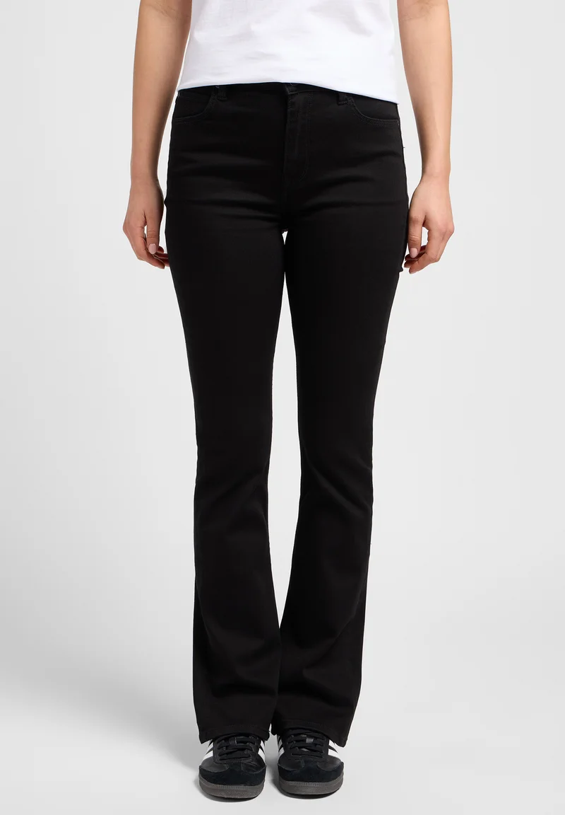 UK Discount Online Sale Lee BREESE BOOT - Bootcut jeans black rinse Clothing Jeans Bootcut & Flared