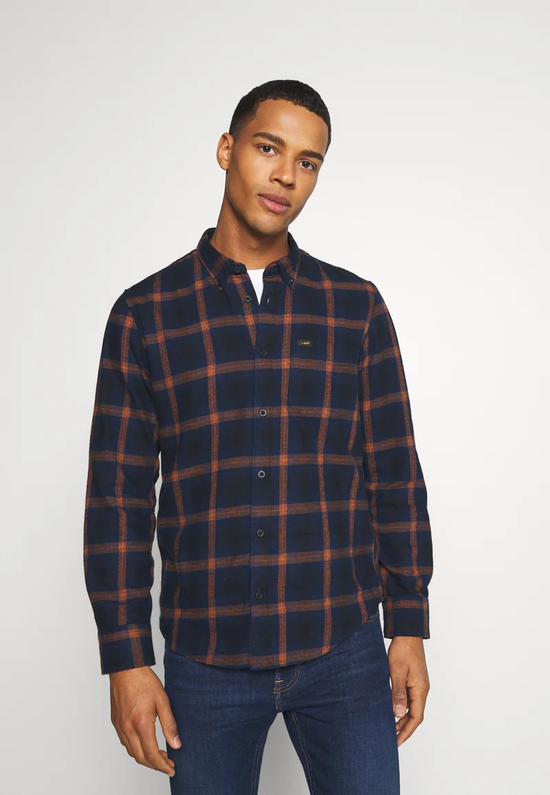 Retailer Lee BUTTON DOWN - Shirt navy Clothing Shirts Casual Shirts