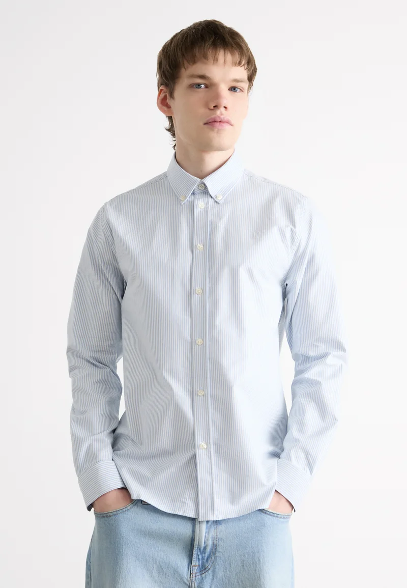 incredible prices Les Deux KONRAD - Shirt light blue/white Clothing Shirts Casual Shirts