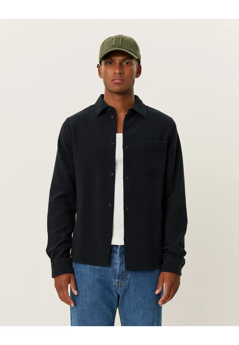 premier fashion designer Les Deux KASH - Shirt black Clothing Shirts Casual Shirts
