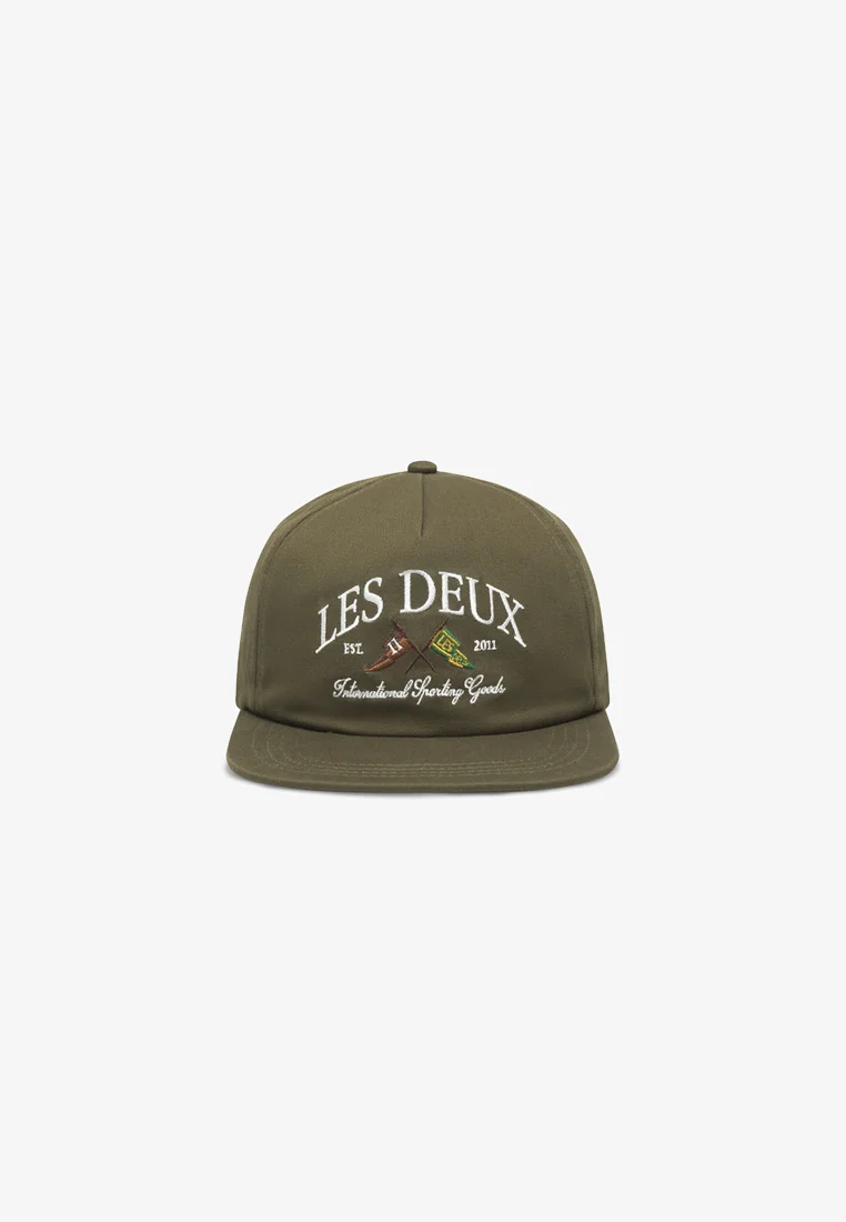 exclusive range Les Deux IVY LEAGUE UNISEX - Cap olive night Accessories Hats & headscarves Caps