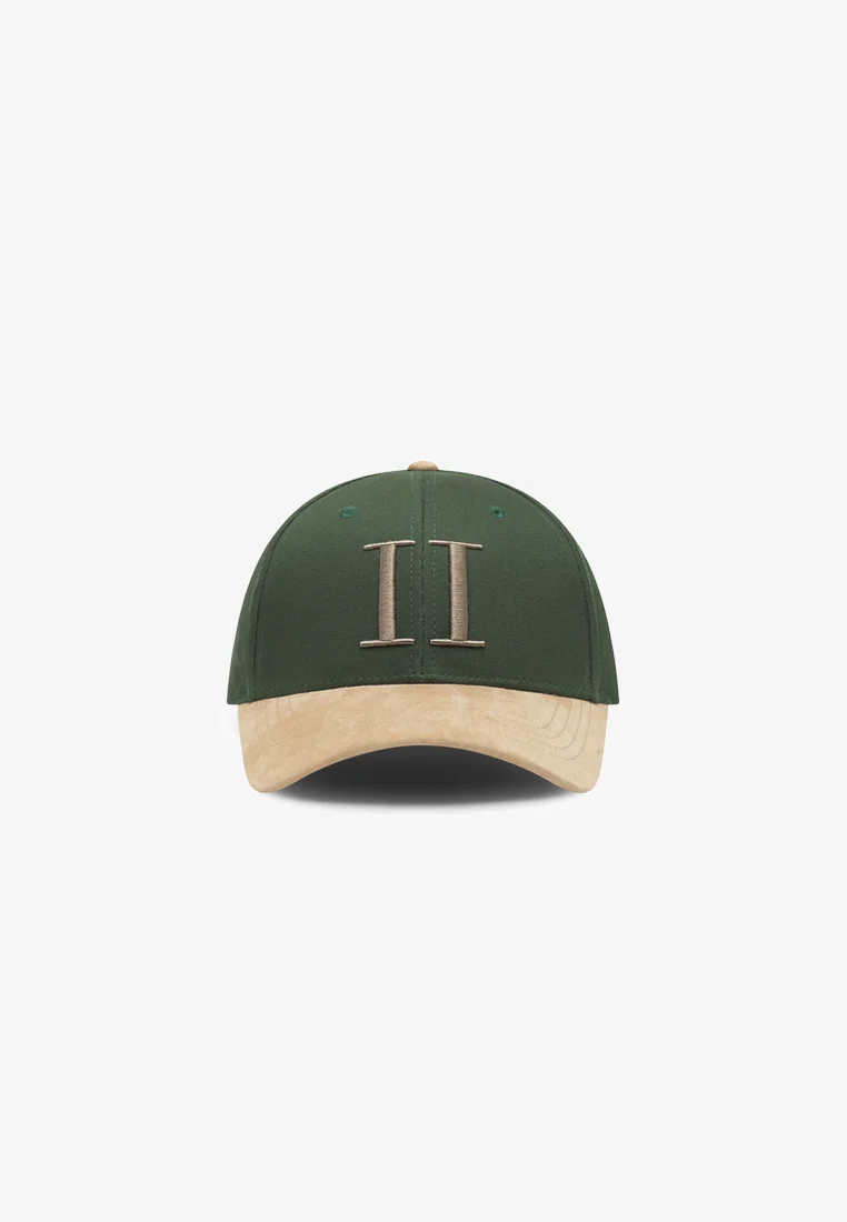 USA official online shop Les Deux BASEBALL CAP CONTRAST UNISEX - Cap dark chive green/warm sand Accessories Hats & headscarves Caps