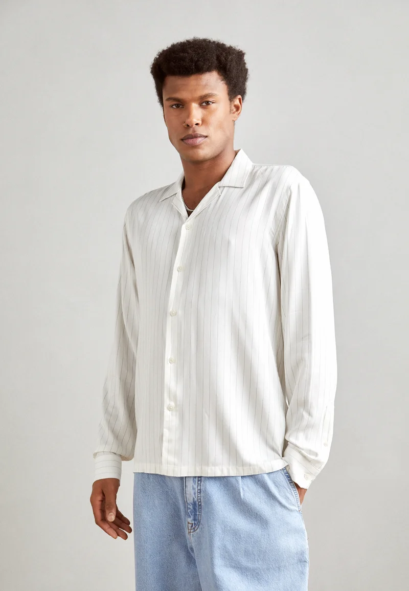 Clearance Lindbergh RESORT SHIRT - Shirt off white Clothing Sale Shirts Business Shirts