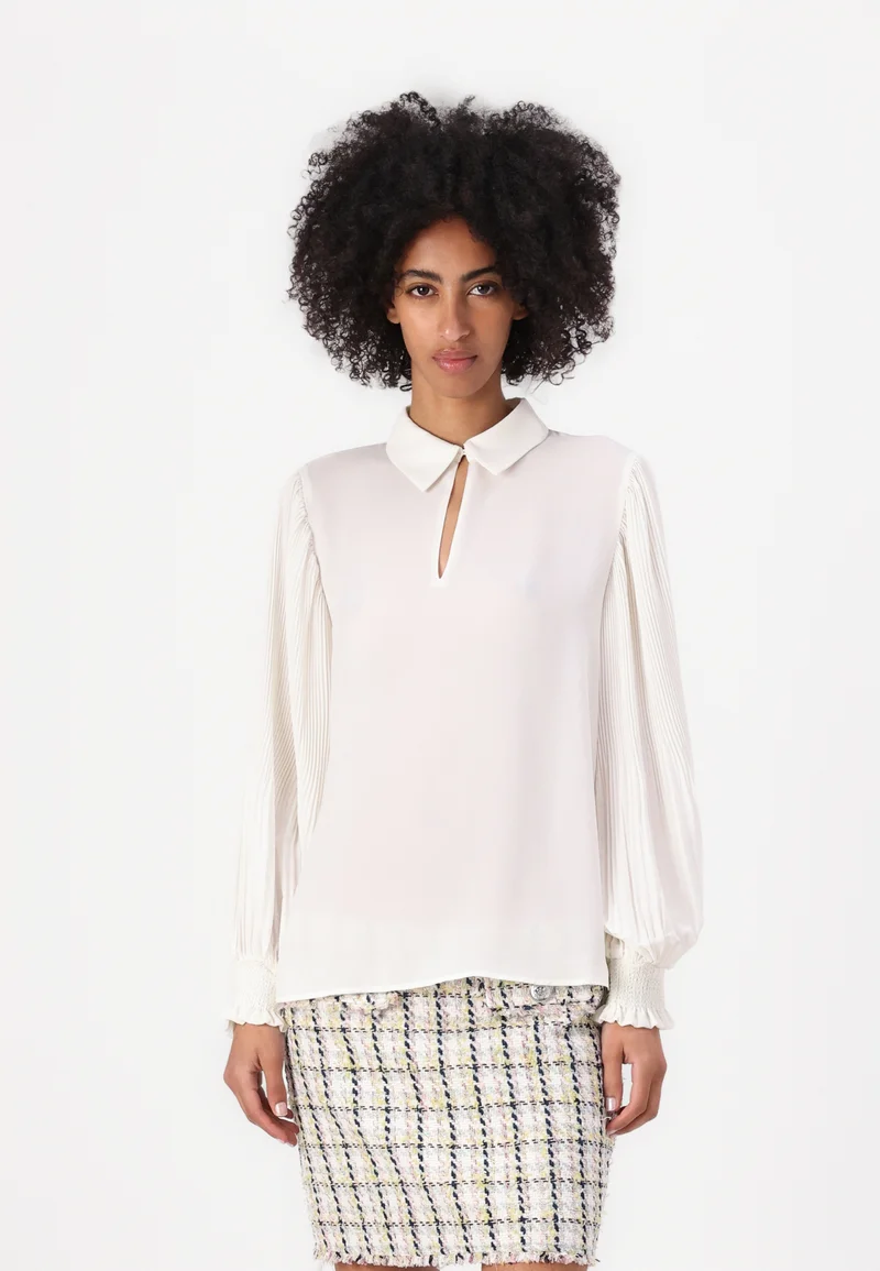 Official UK Stockists LIU JO TUNICA - Blouse bianco Clothing Shirts & Blouses Blouses