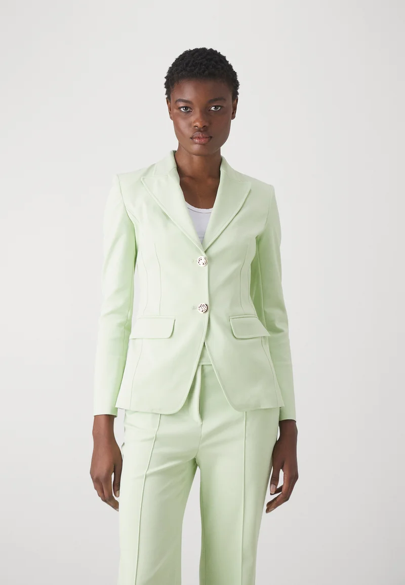 Cheap Sale LIU JO GIACCA BOTTONI - Blazer soft mint Clothing Jackets & Blazers Bomber Jackets