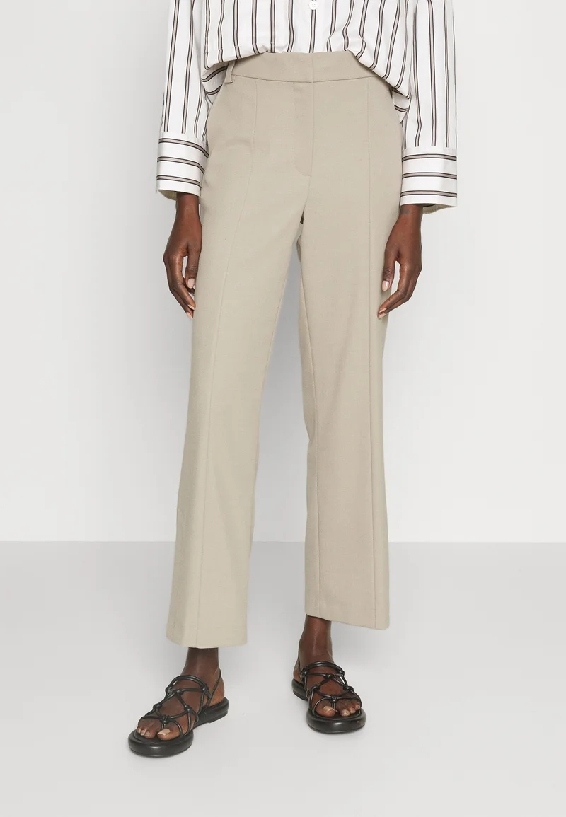 wide range Libertine-Libertine LATE - Trousers light stone Streetwear Sale Streetwear Clothing Socks Casual Trousers