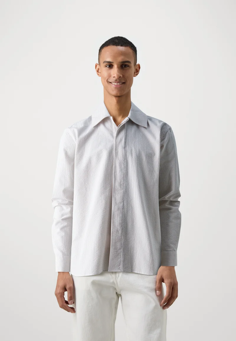 Authentic USA Online Libertine-Libertine DOMAIN - Shirt beige Clothing Sale Shirts Business Shirts