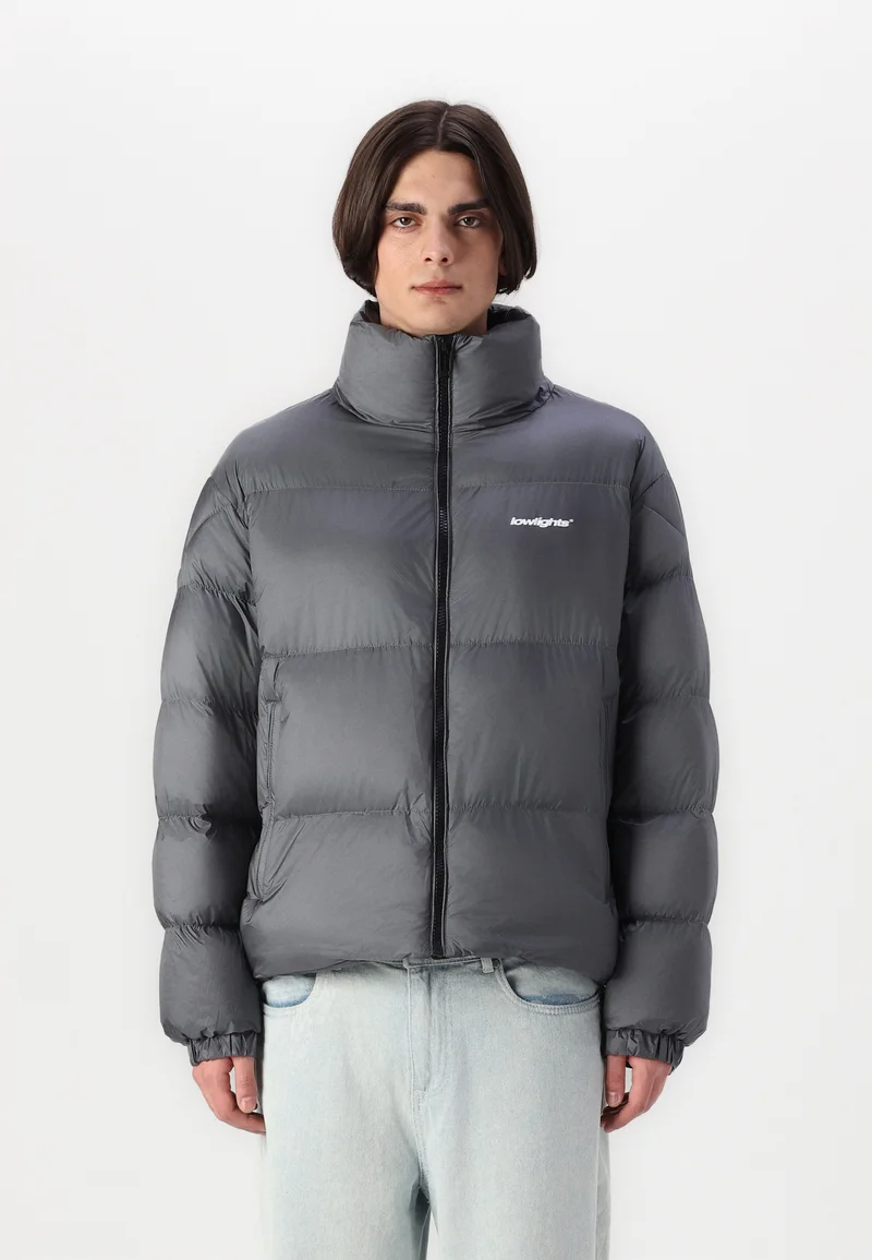 affordable price LOW LIGHTS STUDIOS® LYNX PUFFER JACKET UNISEX - Winter jacket anthrazit Clothing Jackets & Blazers Bomber Jackets