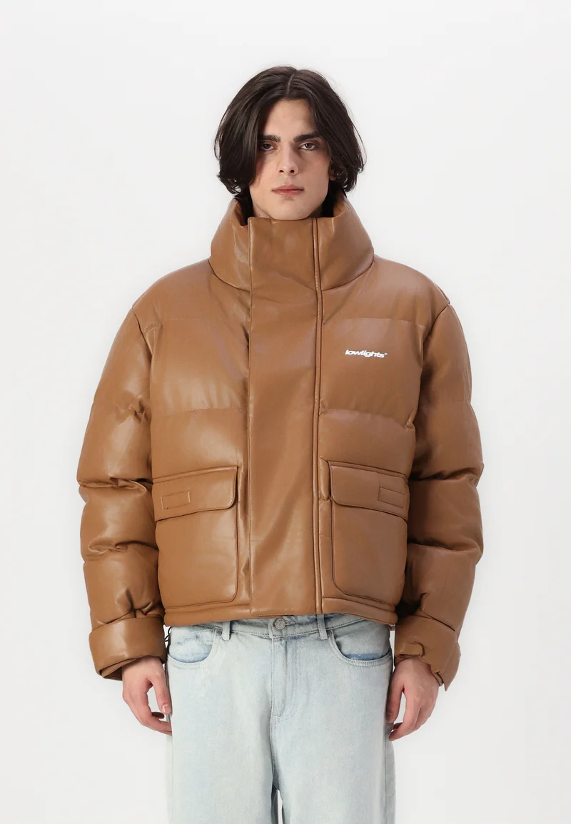 Best Selling Clearance LOW LIGHTS STUDIOS® ORION PUFFER JACKET UNISEX - Winter jacket brown Clothing Jackets & Blazers Bomber Jackets