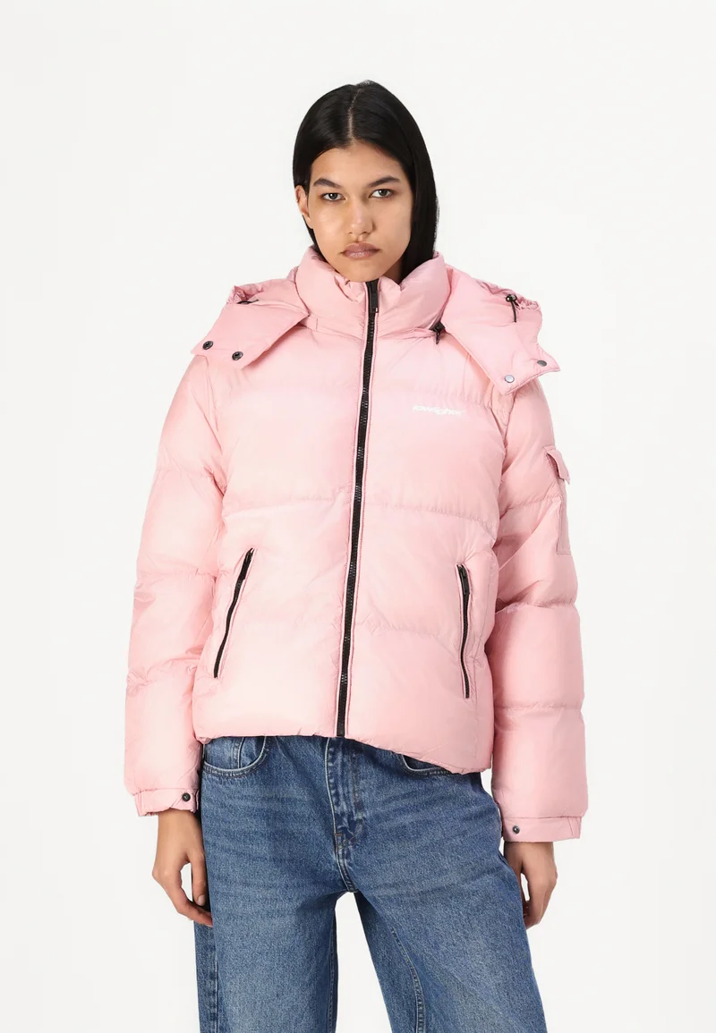 vast selection LOW LIGHTS STUDIOS® YEAR WOMAN HOOD PUFFER JACKET - Winter jacket rose Clothing Jackets & Blazers Bomber Jackets