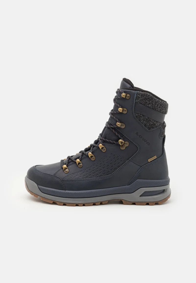 Sale UK Lowa RENEGADE EVO ICE GORE TEX - Winter boots navy/dark grey Sport Shoes Boots
