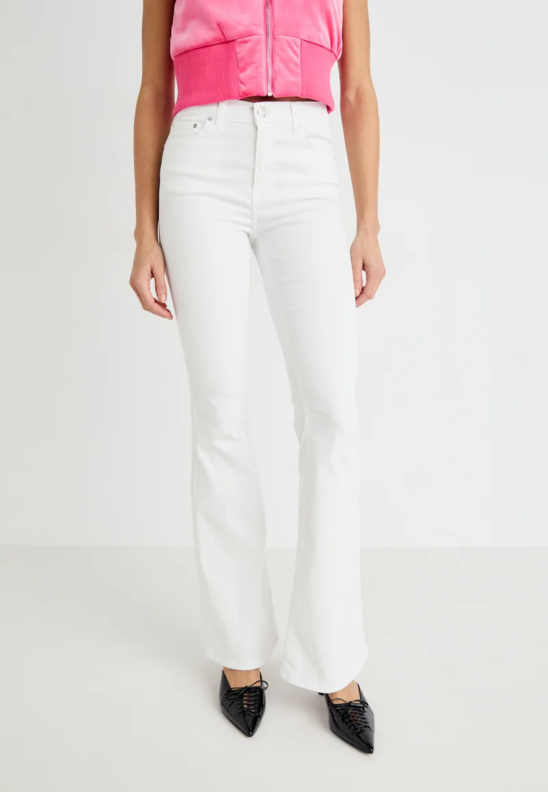 Elegant Factory Outlet LTB NOELLA - Flared Jeans white denim Clothing Bootcut & Flared