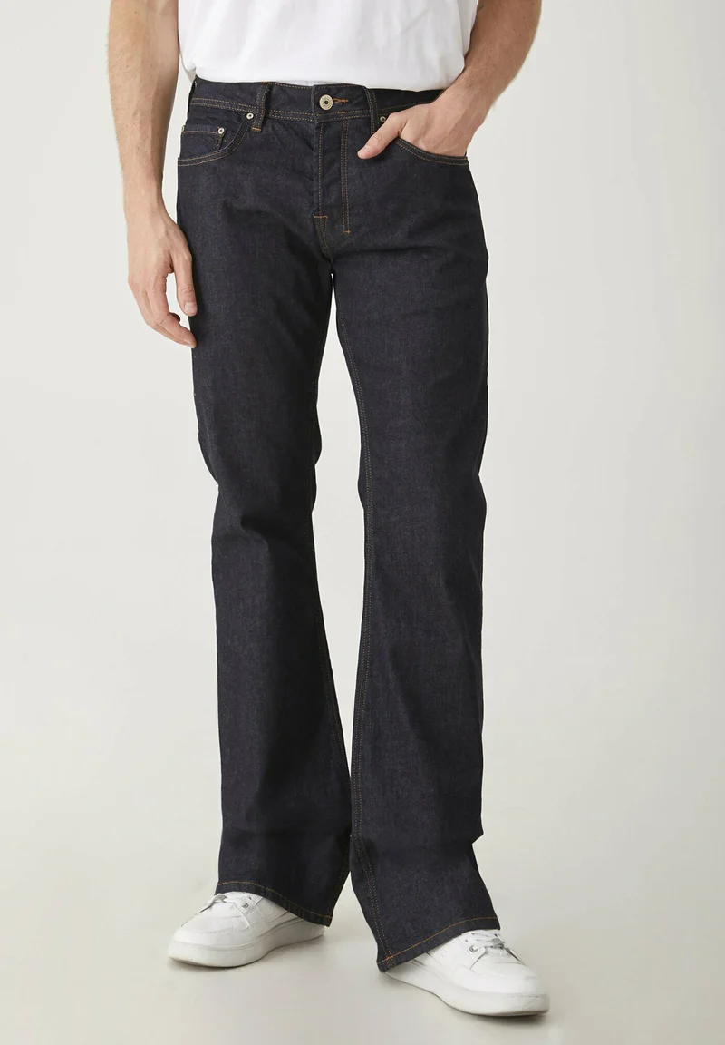 Authorized Site LTB TINMAN WATERLESS WASH  - Bootcut jeans dark blue Clothing Jeans