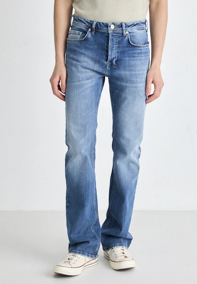 100% high Quality Guarantee LTB TINMAN 400 MID RISE  - Bootcut jeans zaiden wash Clothing Jeans