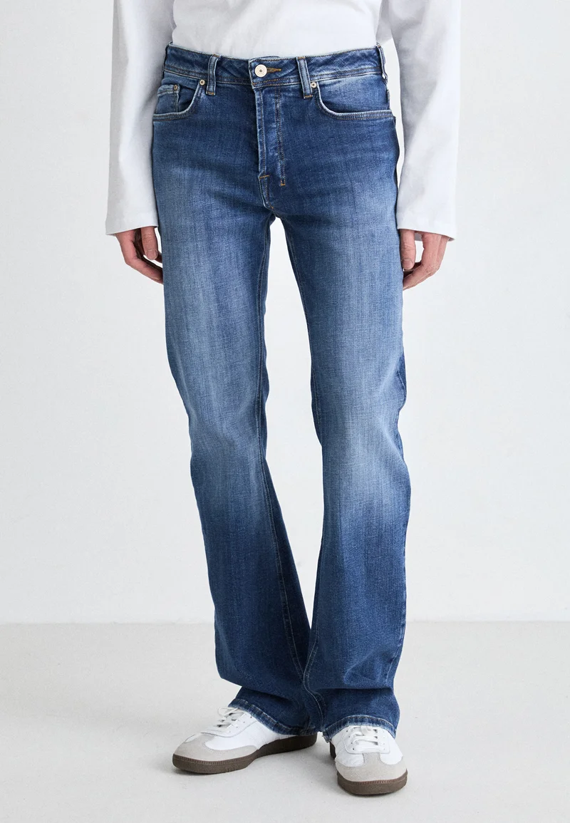 Authentic LTB TINMAN 400 MID RISE  - Bootcut jeans reon wash Clothing Jeans