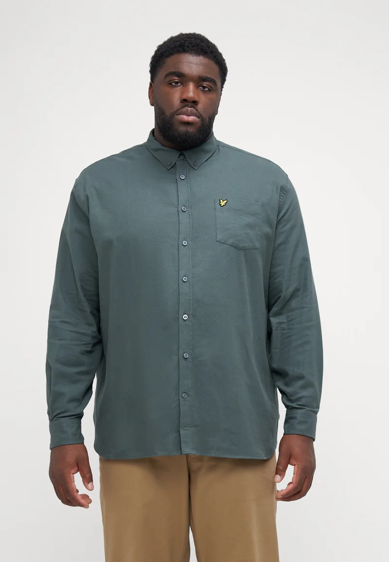 catalogo Lyle & Scott PLAIN SHIRT - Shirt deep green Clothing Shirts Casual Shirts
