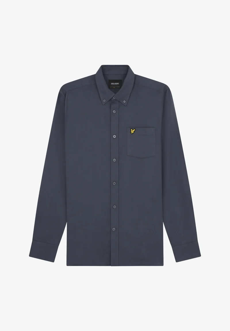 newest collection Lyle & Scott PLAIN  - Shirt gunmetal Clothing Sale Shirts Business Shirts