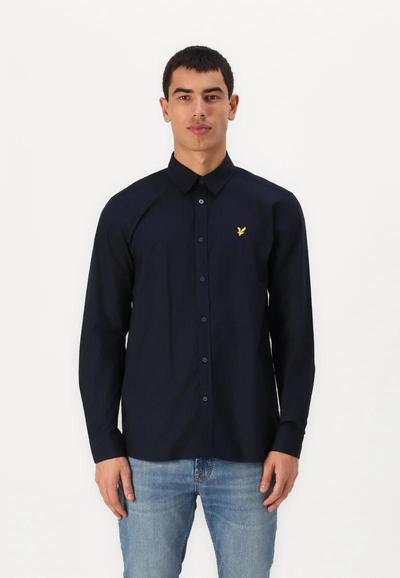 beautiful in colors Lyle & Scott LONG SLEEVE - Shirt dark navy Clothing Shirts Casual Shirts